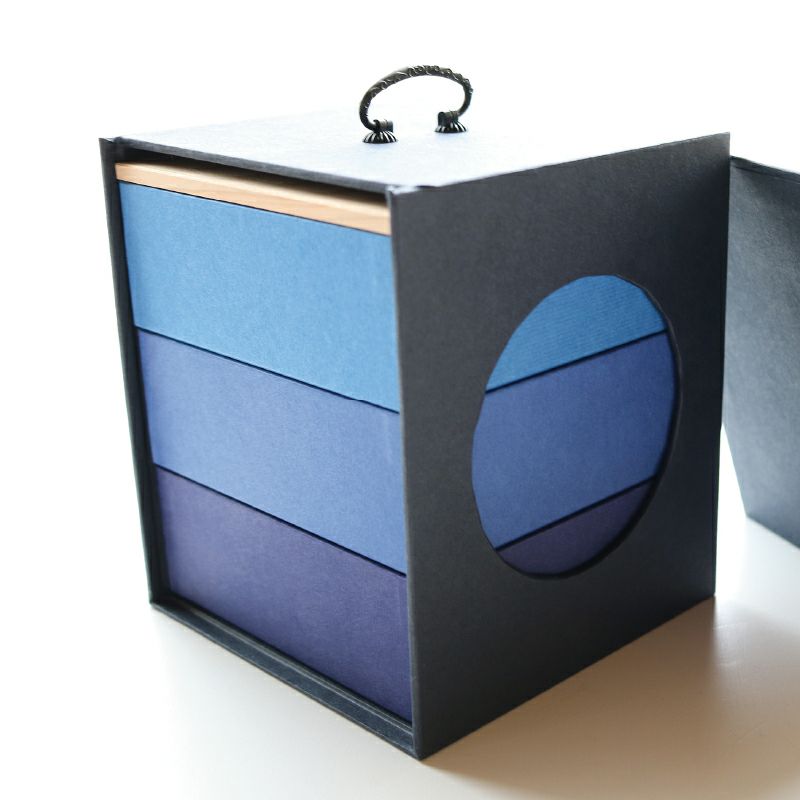 遊山箱 藍（あい）＊銘菓いろいろ