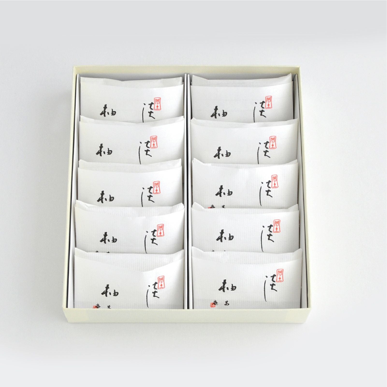 羽二重餅 柚子の餡 代表銘菓 淡柚（あわゆう）10個入｜菓游茜庵