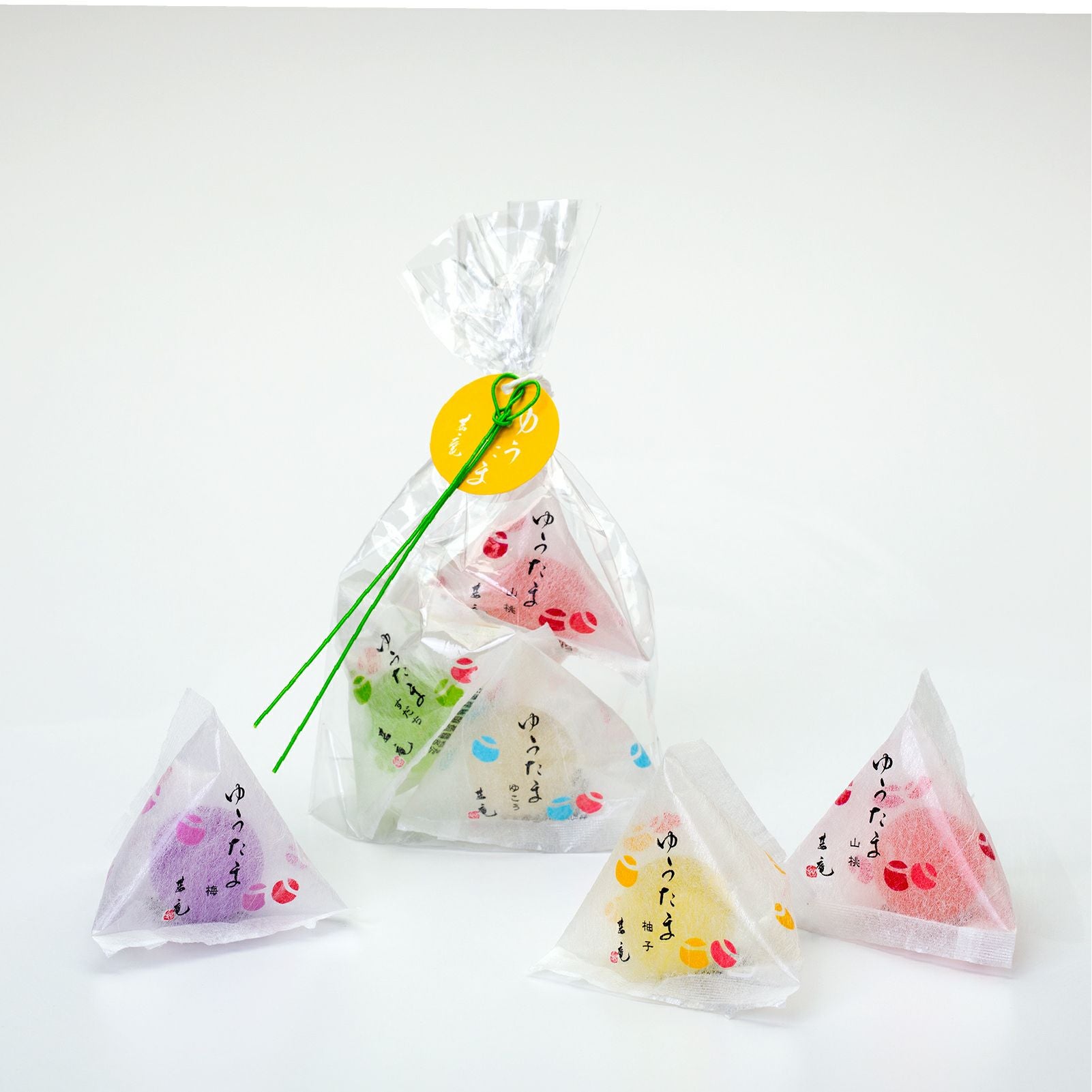 茜庵のベビーギフト 錦玉菓子 ゆうたま3個入｜菓游茜庵